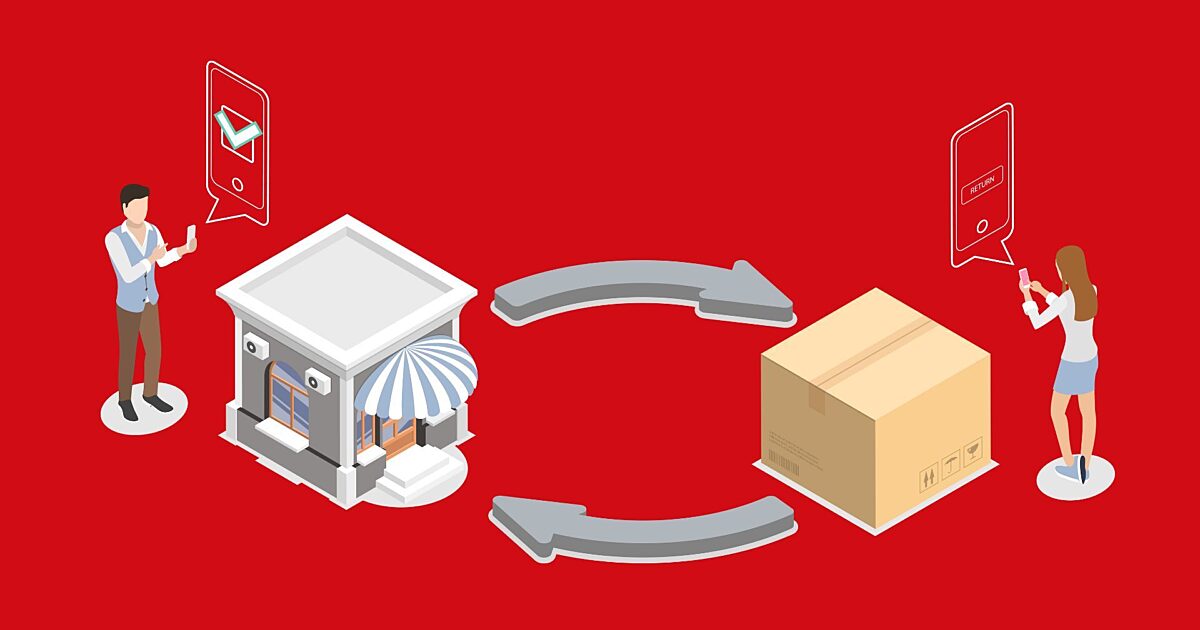 How does a 3PL provider manage returns and exchanges?