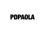 The image shows the text "PDPAOLA" in bold, black, uppercase letters centered on a white background.