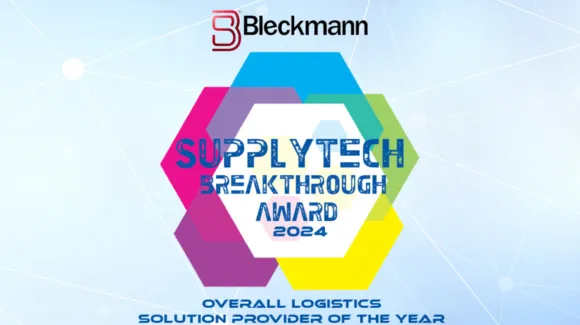Bleckmann Named “Overall Logistics Solution Provider of the Year” By SupplyTech Breakthrough