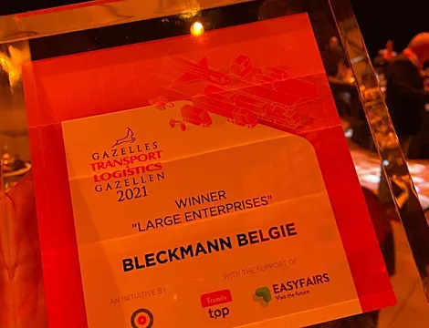 Bleckmann Bélgica gana las Gazelles de Transporte y Logística 2021.